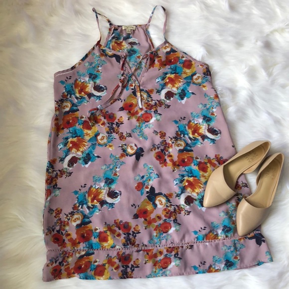 lily white Dresses & Skirts - 🔴SALES🔴Lily White Floral racerback summer dress